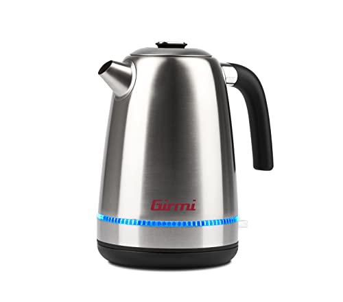 Girmi BL33 Wasserkocher aus Edelstahl, 1,7 Liter, schnurlos, 2200 W von Girmi