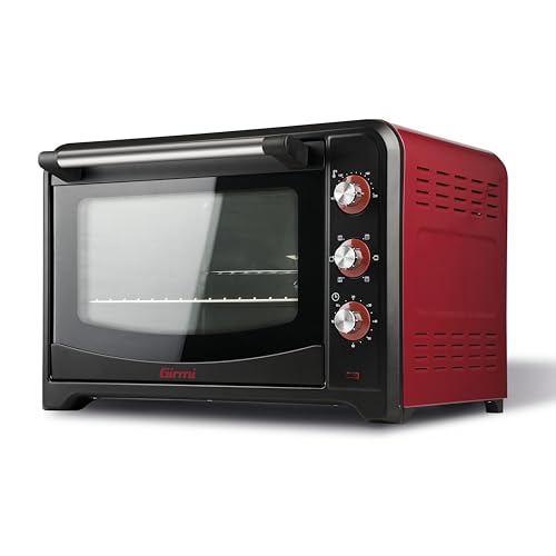 Girmi FE6000 Elektroofen, 2000 W, Stainless Steel, Rot Girmi FE6000 Elektroofen, 2000 W, Stainless Steel, Rot von Girmi