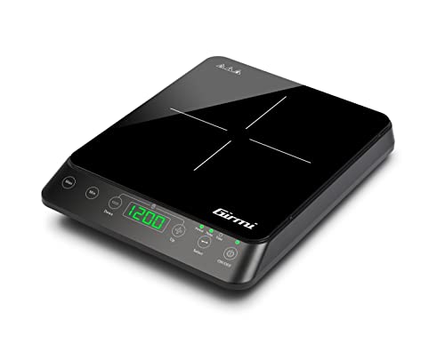 Girmi PI04 Einzelkochplatte, 2000 Watt, 10 Leistung, Schwarz von Girmi