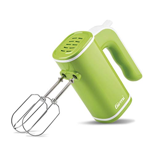 Girmi SB03 Handmixer, 150 W, Kunststoff, 5 Geschwindigkeitsstufen, Grün von Girmi