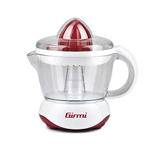 Girmi SR02 Zitruspresse, 25 W, Kunststoff, Weiß/Rot von Girmi