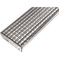Treppenstufe Gitterroststufe verzinkt 1000x270 mm 30/30 Schweißpress von Giro