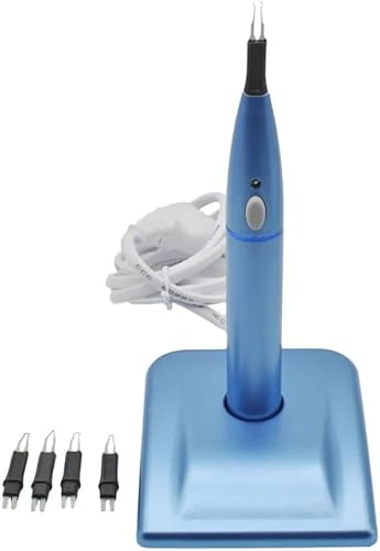 Gutta Percha Cutter Obturation Pen mit 4 Spitzen (blau) von Giroflee