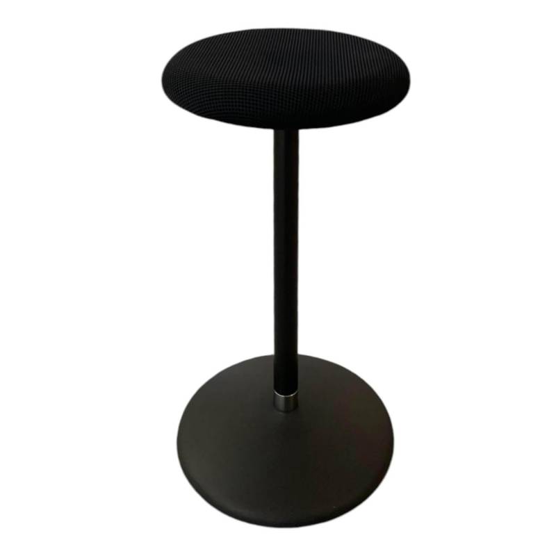 Hocker Sway Stoff Schwarz Gestell Und Tellerfuß Stahl Pulverbeschichtet Schwarz von Girsberger
