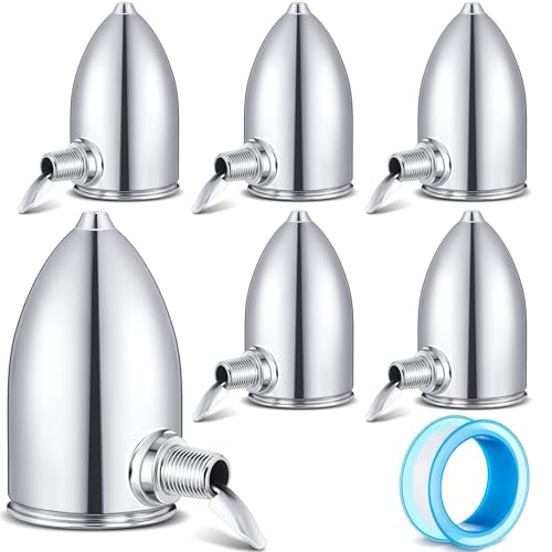 Gisafai 6 Stück Dampfheizkörper Lüftungsschlitz Wärmeregler Schwimmerventil 1/8 Zoll NPT Dampfkühler Luftventil Gisafai 6 Stück Dampfheizkörper Lüftungsschlitz Wärmeregler Schwimmerventil 1/8 Zoll NPT Dampfkühler Luftventil von Gisafai