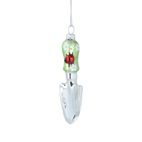 Gisela Graham Gartenkelle aus Glas, Weihnachtsbaumschmuck von Gisela Graham