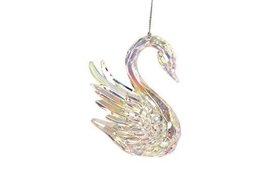 Gisela Graham Acryl Weihnachtsdeko Ballerina, Schwan, Dekoration von Gisela Graham