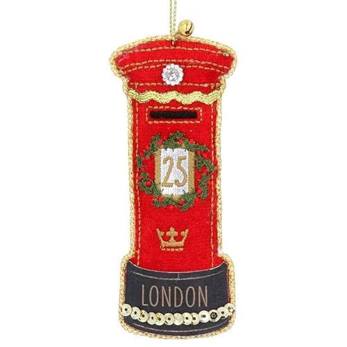 Gisela Graham Briefkasten London Weihnachtsbaumschmuck von Gisela Graham