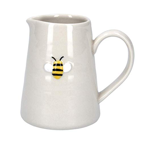 Gisela Graham Kleiner Keramik-Krug – geprägte Bienen-Details von Gisela Graham