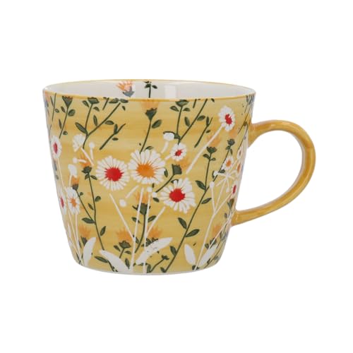 Gisela Graham Wild Daisy Tasse (gelb) von Gisela Graham