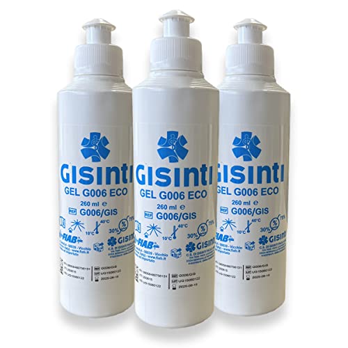GISINTI Gel 260 ml Ultraschallgel Ultraschallgel, nicht rritisch, hergestellt in Italien, 3 Stück GISINTI Gel 260 ml Ultraschallgel Ultraschallgel, nicht rritisch, hergestellt in Italien, 3 Stück von Gisinti