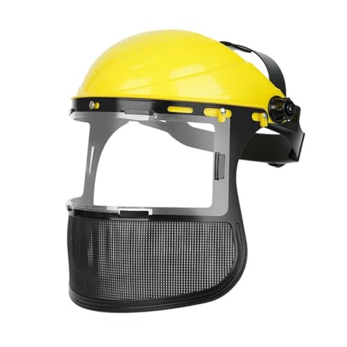 1. Clear Shatterproof Full Face Shield Verstellbare Kopfbedeckung Für Industrielle Sicherheits Und Schleifsicherheitsmaske Für Die Arbeit 1. Clear Shatterproof Full Face Shield Verstellbare Kopfbedeckung Für Industrielle Sicherheits Und Schleifsicherheitsmaske Für Die Arbeit von Gissroys