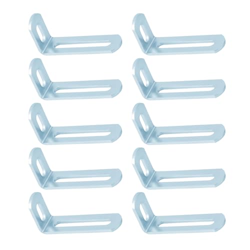 10pcs Heavy Duty 90 Grad Rechte Stahlhalterungen L Form Fixer Möbelanschlussschutz Für Regale Schränke Verstellbare Winkelklammern 10pcs Heavy Duty 90 Grad Rechte Stahlhalterungen L Form Fixer Möbelanschlussschutz Für Regale Schränke Verstellbare Winkelklammern von Gissroys