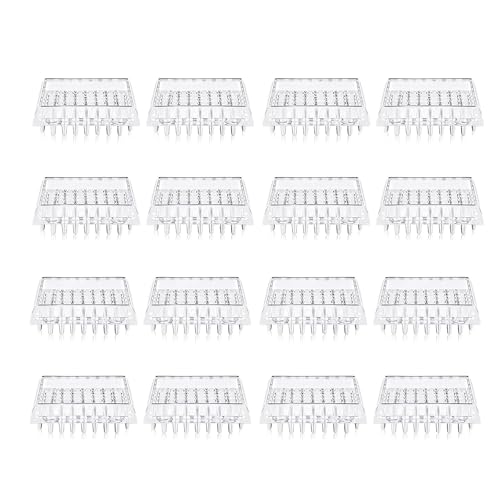 12/16pcs Teppichschutz Durch Klare Plastik Caster Cups Bequemer Berührung Mit Möbelbecher Für Sofas Tische Stühle Möbel Caster Cup von Gissroys