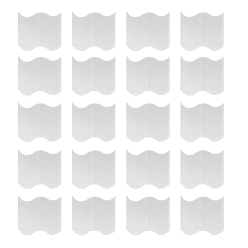 Gissroys 20pcs Gärten Zaun Freien Erdungsrandzaun Dekorative Grenzpflanze Stütze Steckplastik von Gissroys