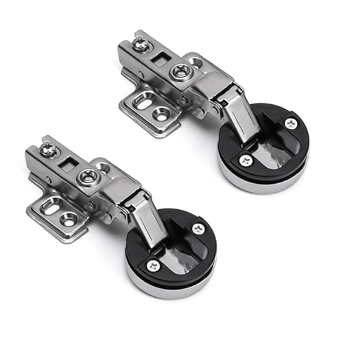 2pcs Hydraulikschrank Türscharniere Ruhige Schließmechanismus Einfache Installation Korrosions Resistente Stähle Korrosions Widerstandsfähige Küchenschrank Stille Scharniere von Gissroys