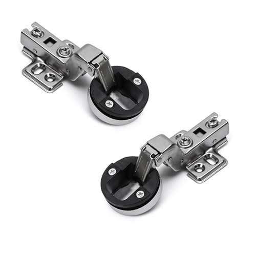 2pcs Hydraulikschrank Türscharniere Ruhige Schließmechanismus Einfache Installation Korrosions Resistente Stähle Korrosions Widerstandsfähige Küchenschrank Stille Scharniere von Gissroys
