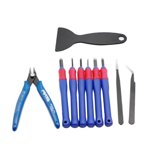 3D Formwerkzeug Set Post Reparatur Werkzeug Set Druckteile Reparatur Werkzeug Set 10 Teile/satz Entgratungs Werkzeug Set Gravurmesser Schnitzwerkzeug DIY 3D Drucker Teil 3D Modell Dateischaber von Gissroys