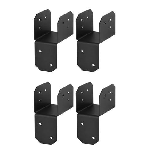 4PCS Balken Anschlusspfleger Pfosten Kappen Krawattenhalte Holzhaus Hanger Joint Post Caps Für Leichte Stahlrahmen Ankeranschluss 4PCS Balken Anschlusspfleger Pfosten Kappen Krawattenhalte Holzhaus Hanger Joint Post Caps Für Leichte Stahlrahmen Ankeranschluss von Gissroys