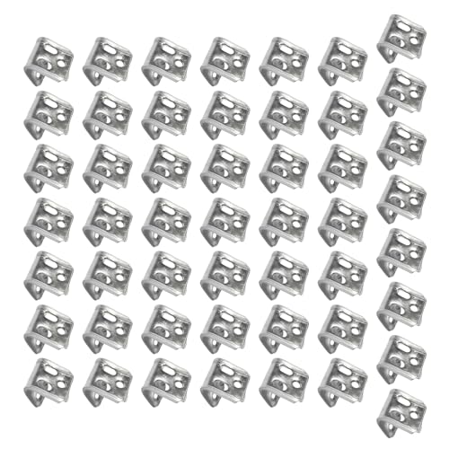50pcs Sofa Verstärkungsklammern 5 Löcher Feder Clip Ersatz Möbel Haken Clip von Gissroys