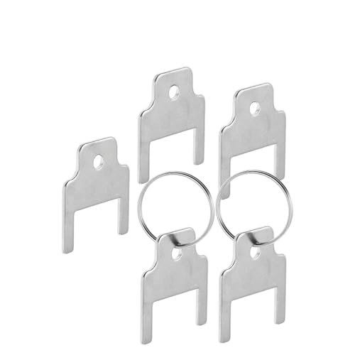 5pcs Aluminiumlegierungschlüssel 25 Mm Ersatzersatzschlüssel Für Handtuch Und Toilettenpapier Spender Einfacher Zugang Und Organisationsbüro Toiletten Taste 5pcs Aluminiumlegierungschlüssel 25 Mm Ersatzersatzschlüssel Für Handtuch Und Toilettenpapier Spender Einfacher Zugang Und Organisationsbüro Toiletten Taste von Gissroys
