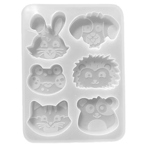 6-Cavity Silikon Seifenformen Tierkerzenformen Für Seifen Kerzen Süßigkeiten Gelee Schokoladenkuchen Fondantform Schimmel 6-Cavity Silikon Seifenformen Tierkerzenformen Für Seifen Kerzen Süßigkeiten Gelee Schokoladenkuchen Fondantform Schimmel von Gissroys