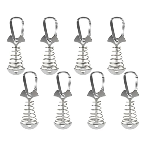8pcs Outdoor Zeltspiralen Stang Stecke Stecker von Gissroys
