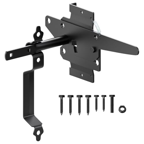 Automatische Verriegelungstor Riegel Freien Zaun Schloss Schnellstifttür Bolt Verriegelungen Schließtür Hardware Freien Zaunschloss von Gissroys