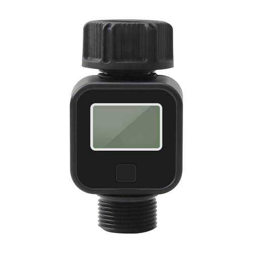 Digitaler Wasserdurchflussmesser Wasserzähler für den Außenbereich Gartenschlauch Bewässerung Bewässerung Messung des Verbrauchs Digitaler Wasserdurchflussmesser Wasserzähler für den Außenbereich Gartenschlauch Bewässerung Bewässerung Messung des Verbrauchs von Gissroys