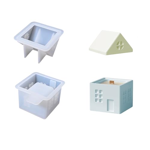 Easy Demold Silicon Bastelform Mit Komplizierten Mustern Für Kerzenharz Kunst Schmuck Europäische Pastoral Dekore Country House Silikonform von Gissroys