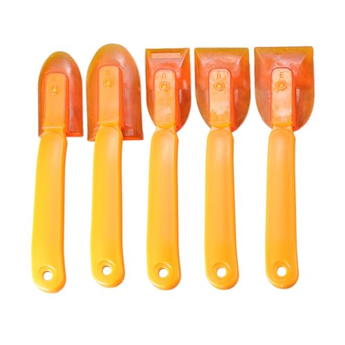 Flexible ABS Scrapers Setzen Weiche Gummiblatt Mit Ergonomischem Effiziente Fugenreinigung Auf Fliesen Glas Metalloberflächen Fugenmörtel Entfernen Sie Werkzeug Für Fliesen von Gissroys