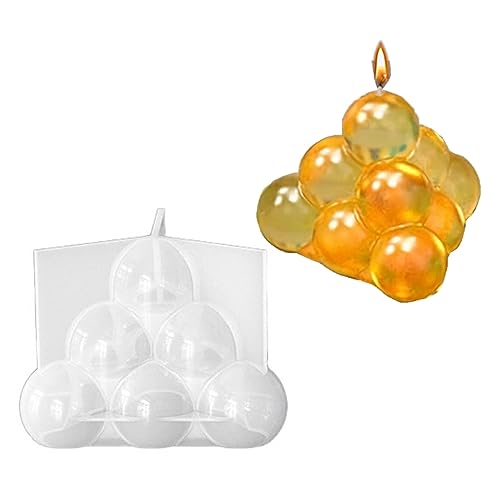Geometrische Kerzenform Silikonform Zur Herstellung Wiederverwendbarer Harz Epoxidformform Gussformen Silikonform von Gissroys