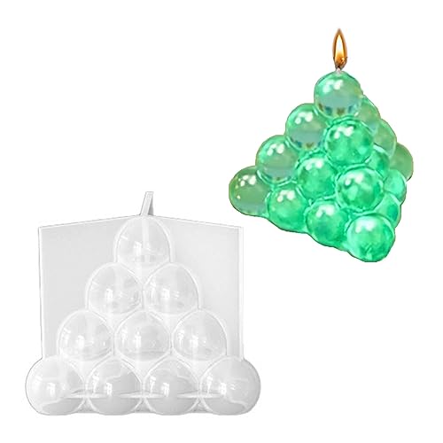 Geometrische Kerzenform Silikonform Zur Herstellung Wiederverwendbarer Harz Epoxidformform Gussformen Silikonform von Gissroys