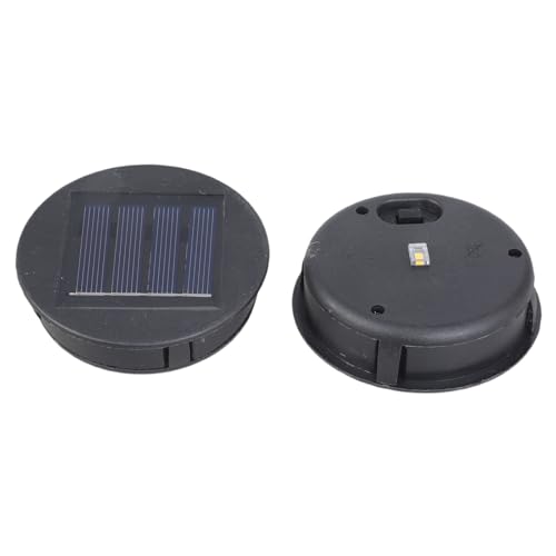 Gissroys 2 Pack Solar Light Reparatur Komponente wasserdichte Abdeckung Mit Hoher Effizienz Silikonplatte Garten Solarlampen Anschlüsse wasserdichte Lampenabdeckung von Gissroys