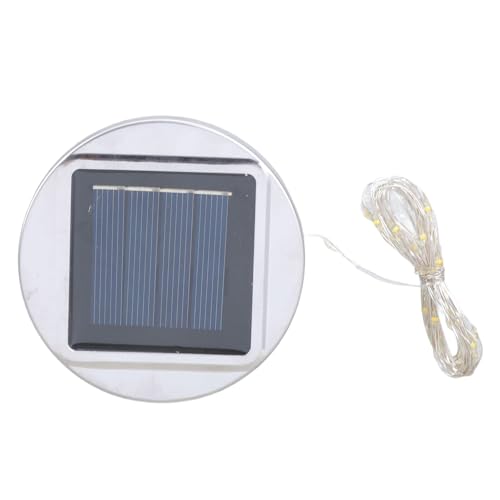 Gissroys 2 Pack Solar Light Reparatur Komponente wasserdichte Abdeckung Mit Hoher Effizienz Silikonplatte Garten Solarlampen Anschlüsse wasserdichte Lampenabdeckung von Gissroys