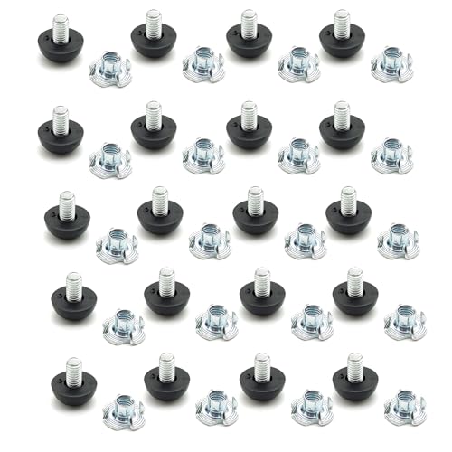 Gissroys 20 Pack Mehrzweckverstellbare Möbel Leveler M8Threaded Bein Extenders Für Stühle Schreibtisch Schränke Regale Höhenhöhe Verstellbare Stuhl Feets Gissroys 20 Pack Mehrzweckverstellbare Möbel Leveler M8Threaded Bein Extenders Für Stühle Schreibtisch Schränke Regale Höhenhöhe Verstellbare Stuhl Feets von Gissroys