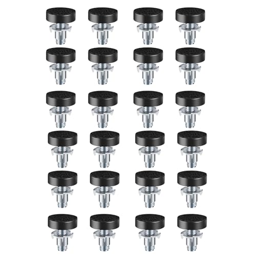 Gissroys 24 Pack Mehrzweckverstellbare Möbel Leveler M6Threaded Bein Extenders Für Stühle Schreibtisch Schränke Regale Stuhl Bein Levelerer Gissroys 24 Pack Mehrzweckverstellbare Möbel Leveler M6Threaded Bein Extenders Für Stühle Schreibtisch Schränke Regale Stuhl Bein Levelerer von Gissroys