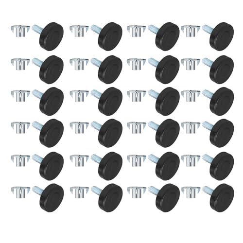 Gissroys 24 Pack Mehrzweckverstellbare Möbel Leveler M6Threaded Bein Extenders Für Stühle Schreibtisch Schränke Regale Stuhl Bein Levelerer Gissroys 24 Pack Mehrzweckverstellbare Möbel Leveler M6Threaded Bein Extenders Für Stühle Schreibtisch Schränke Regale Stuhl Bein Levelerer von Gissroys