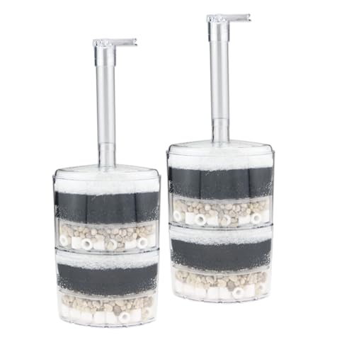Gissroys 2pcs Filter Biofilterersatz Aquarium Medien Baumwollpatroneninterne Biofilter von Gissroys