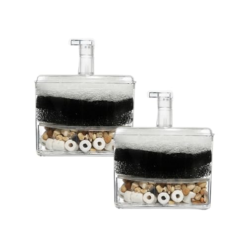 Gissroys 2pcs Filter Biofilterersatz Aquarium Medien Baumwollpatroneninterne Biofilter von Gissroys