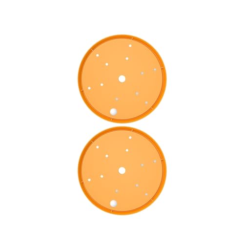 Gissroys 2pcs Kunststoff Runder Blumenärte Auskleidung Entwässerungsloch Stopf Entwässerung Tragbarer Entfernbarer Füllstoff Ersatz Pflanzer Einsatz Verwendung von Gissroys