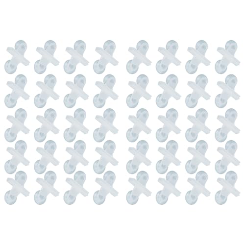 Gissroys 40pcs Fischtanks Partition Clips Teilerblatthalter PVC Saugnapf Tasse Separatoren Für Aquariumsicherheitsfischtanks Kompartiment Trennwände von Gissroys