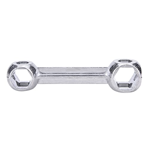 Gissroys 9,3 cm Sechskant-Knochenschlüssel aus Aluminiumlegierung, für Heim- und Autoreparatur, Sechskantschlüssel, Werkzeuge, Schraubenschlüssel von Gissroys