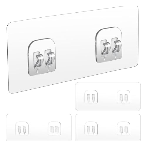 Gissroys Bohrloch Plastikhaken Für Schadensfreisetzungen Installation Starker Klebstoff Klar Effizient Für Home Office Organization Unsichtbarer Plastikhaken Gissroys Bohrloch Plastikhaken Für Schadensfreisetzungen Installation Starker Klebstoff Klar Effizient Für Home Office Organization Unsichtbarer Plastikhaken von Gissroys