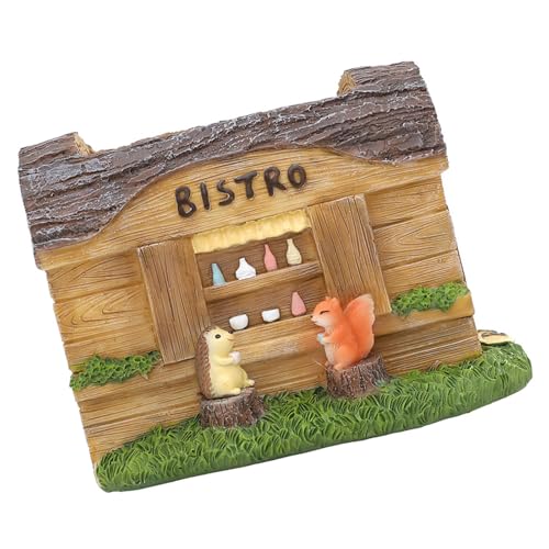 Gissroys Exquisite Cartoon Stumpf Haus Ornament Haushalt Versorgung Kinder Spielzeugdekorationen Für Blumentöpfe Fensterbrille Blumentopf von Gissroys
