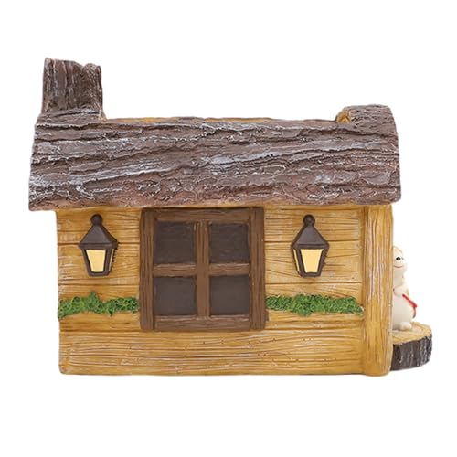 Gissroys Exquisite Cartoon Stumpf Haus Ornament Haushalt Versorgung Kinder Spielzeugdekorationen Für Blumentöpfe Fensterbrille Blumentopf von Gissroys