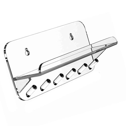 Gissroys Feuchter Proof Clear Hanging Storage Mit Reibungslosen Brems Für Familienhäuser Büroflächen Installation Wasserdichtes Schlüssellagerregal von Gissroys