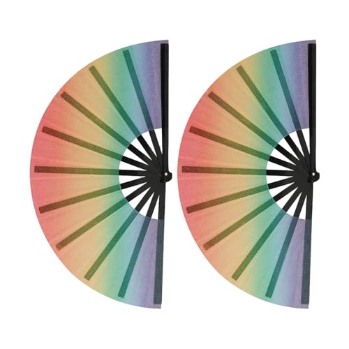 Gissroys Glitters Handventilator, langlebig, PP-Rahmen, KungFu Ventilator für Raves, Outdoor-Event, Alltag, Konzerte, Clubs, Glitzer, zusammenklappbar Gissroys Glitters Handventilator, langlebig, PP-Rahmen, KungFu Ventilator für Raves, Outdoor-Event, Alltag, Konzerte, Clubs, Glitzer, zusammenklappbar von Gissroys