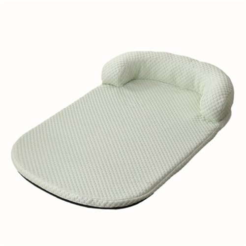 Gissroys Ice Seide Kühlkissen Für Hunde Katzen Reversible Haustierbett Mit Atmungsaktivem PP Baumwolle Mehrere Größen Maschinenwaschbares Design Haustier Cool Matte von Gissroys