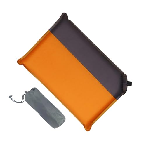 Gissroys Kompakt Automatische Aufblasbare Camping Pad Bequeme Oxford Stoff Reisematte Für Picknicks Für Picknicks Tragbare Sitzcampingmatte von Gissroys